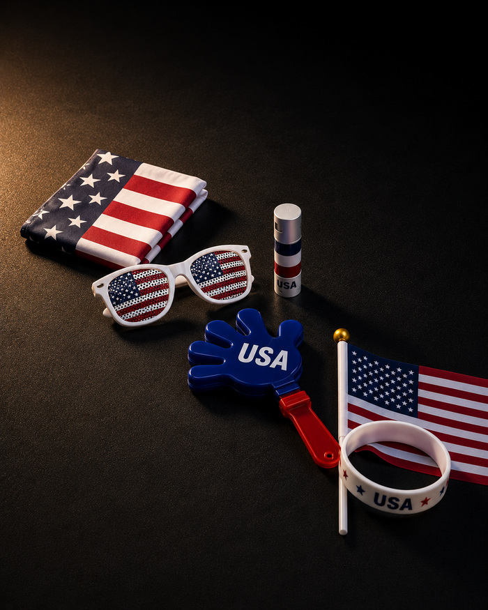 πΊπΈ USA Ultimate Fan Kit β 6-Piece Supporter Set