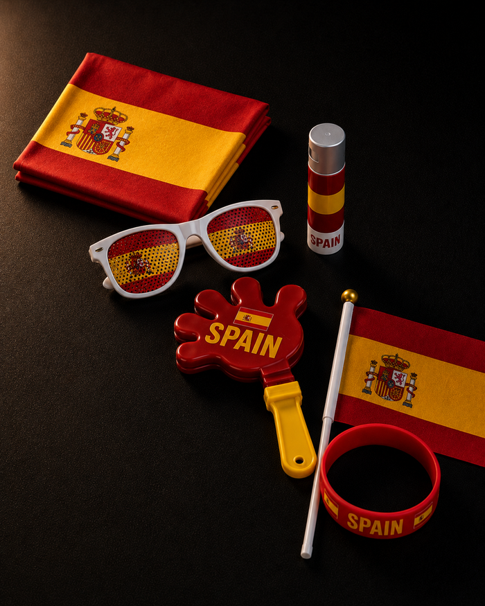 πͺπΈ Spain Ultimate Fan Kit β 6-Piece Supporter Set