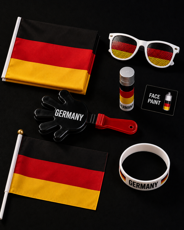 🇩🇪 Germany Ultimate Fan Kit — 6-Piece Supporter Set