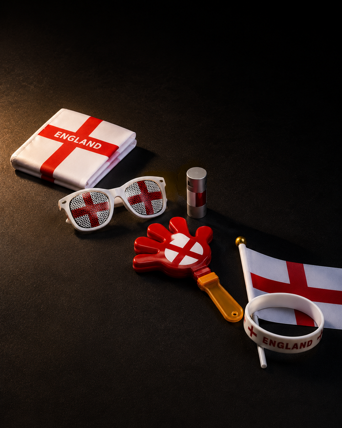 England FC Ultimate Fan Kit — 6-Piece Supporter Set