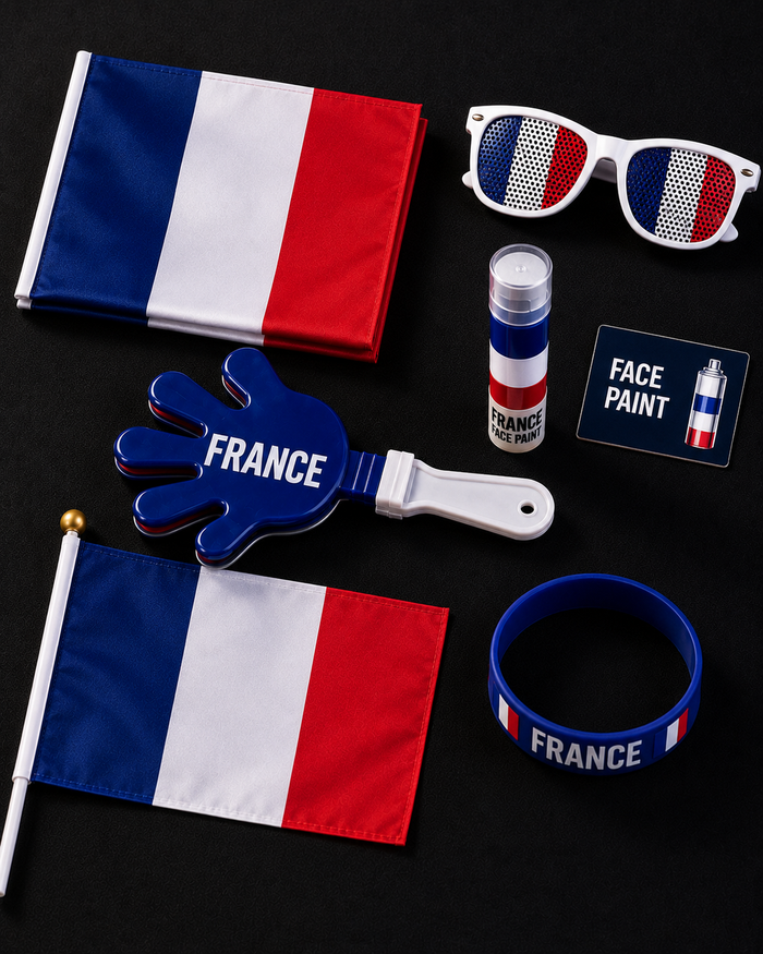🇫🇷 France Ultimate Fan Kit — 6-Piece Supporter Set